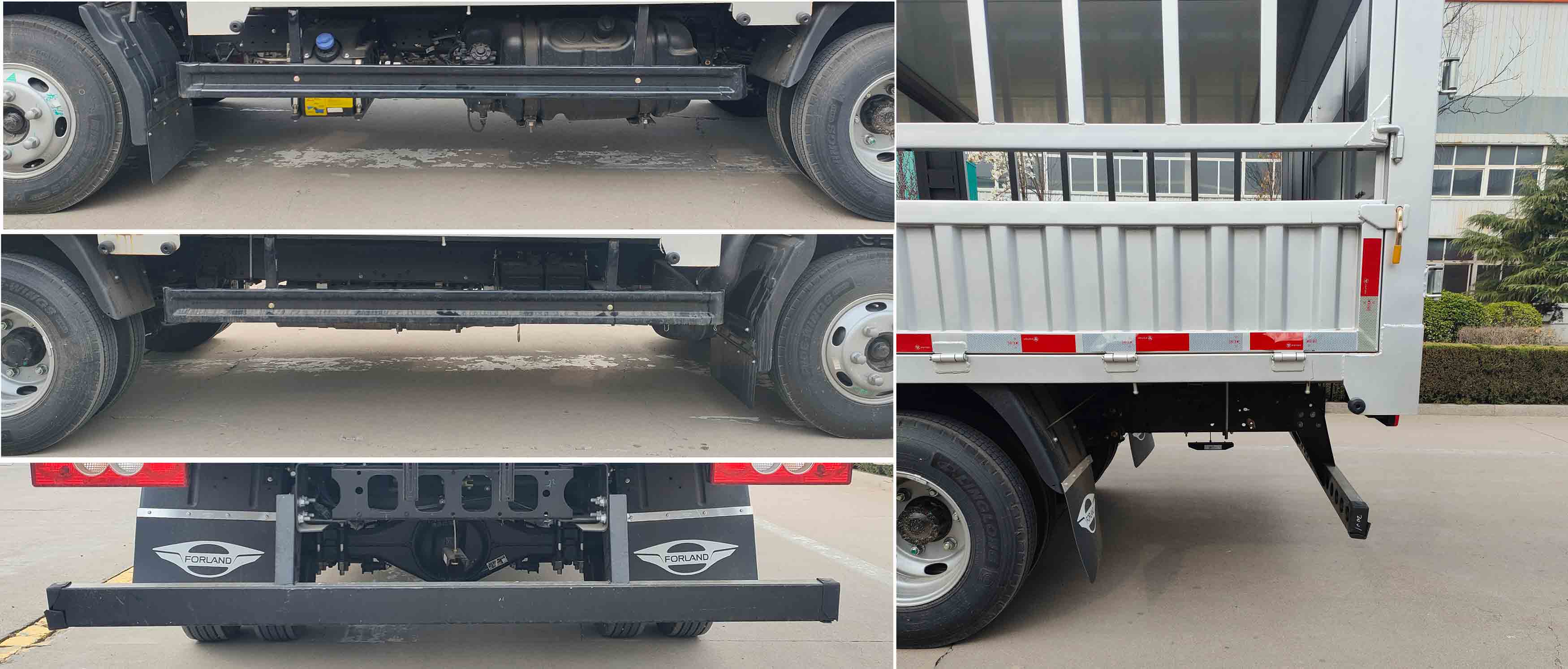 福田牌BJ5044CCY9JBA-55倉(cāng)柵式運(yùn)輸車公告圖片