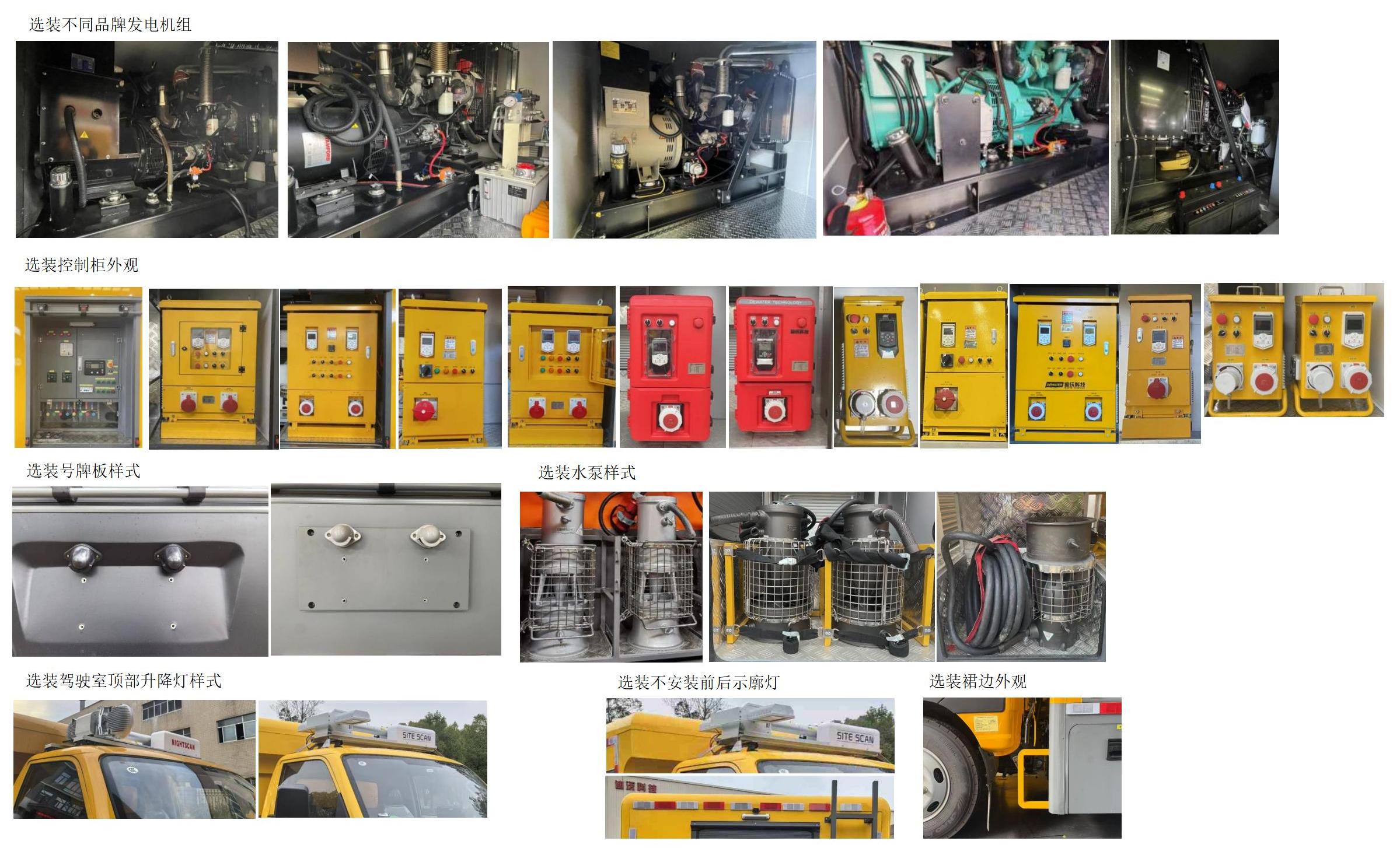 笛沃牌DWP5041TPSHW1大流量排水搶險(xiǎn)車公告圖片