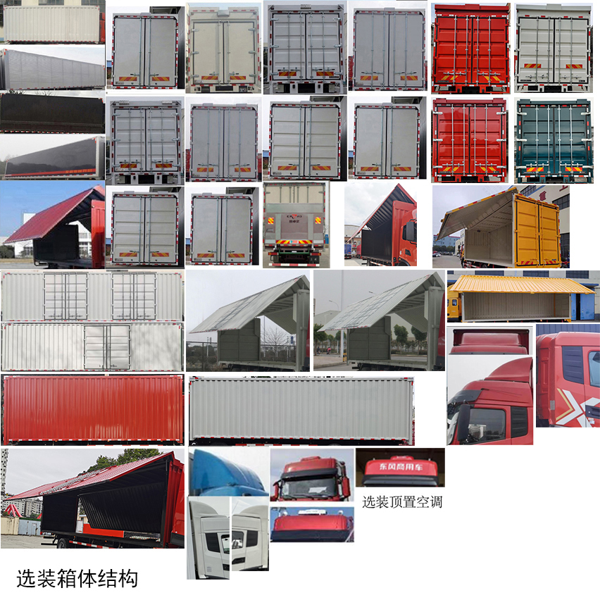 東風(fēng)牌DFV5252XYKGP6N翼開啟廂式車公告圖片