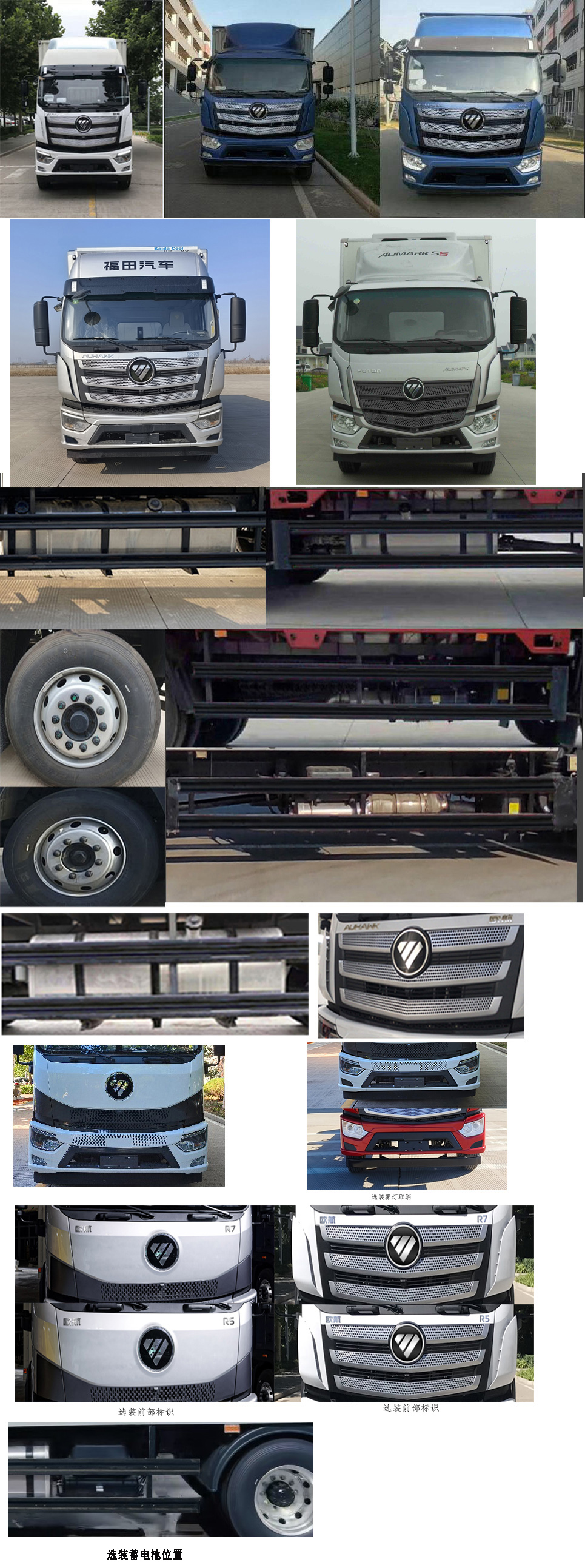 福田牌BJ5186XLC-DM8冷藏車公告圖片