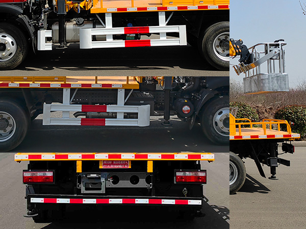 鴻昇久邦牌JBP5040XJXCD6抽油機(jī)檢修車(chē)公告圖片