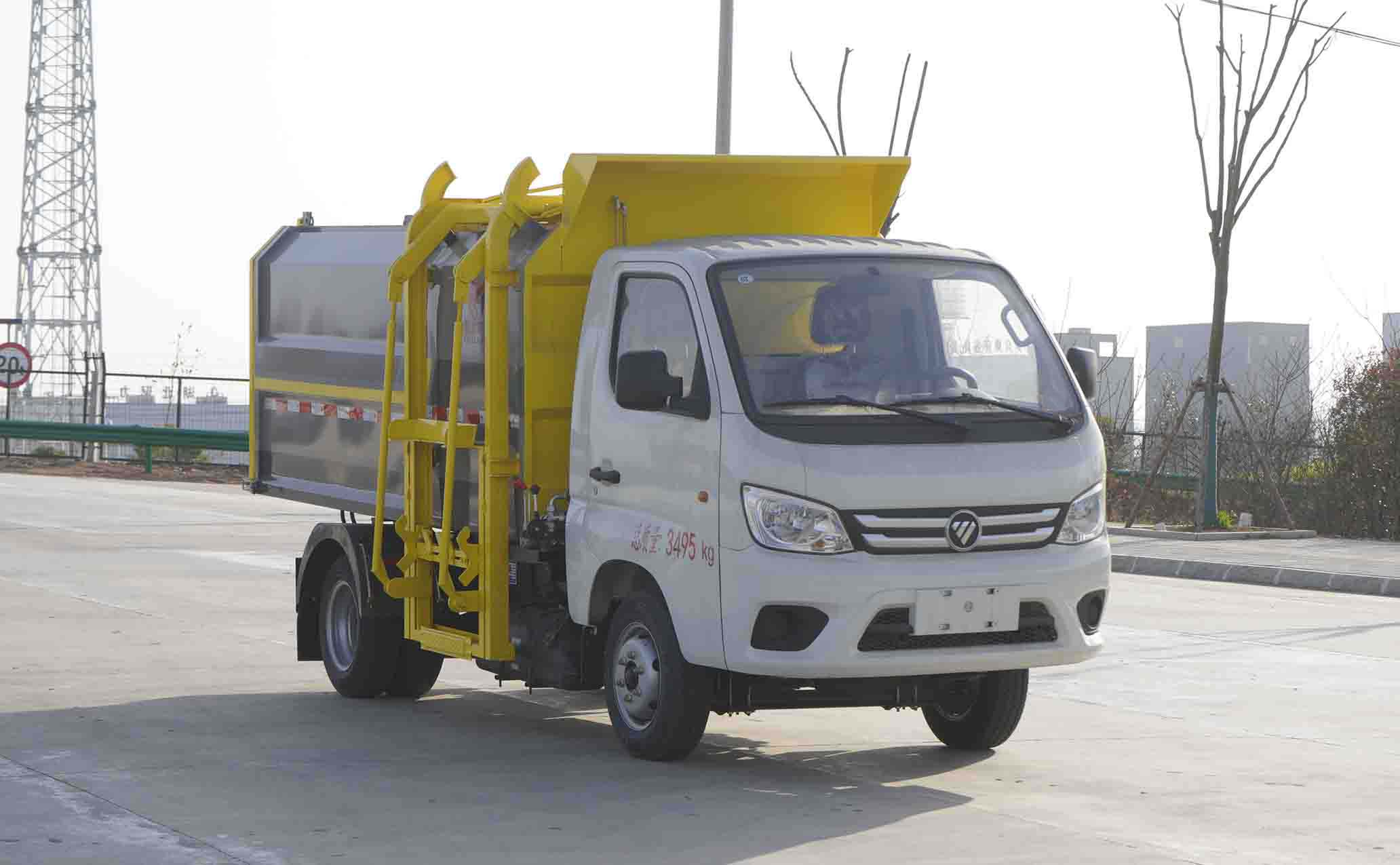 凱力風牌KLF5033ZZZB6自裝卸式垃圾車