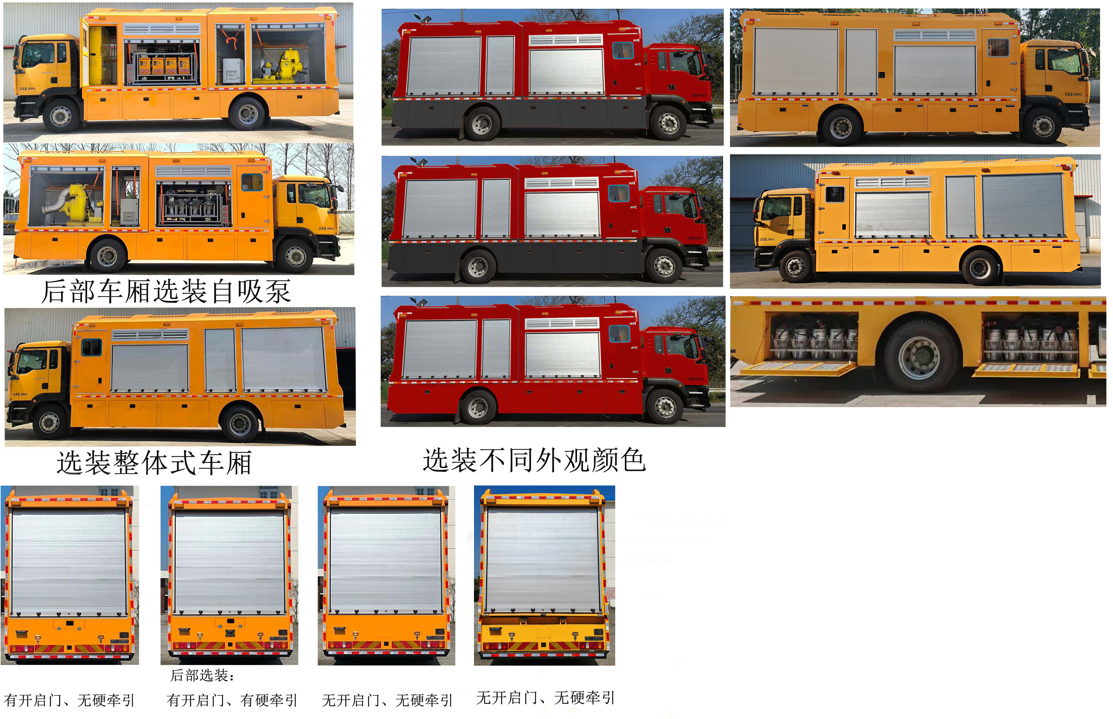 路鑫牌NJJ5183TPS6大流量排水搶險(xiǎn)車公告圖片