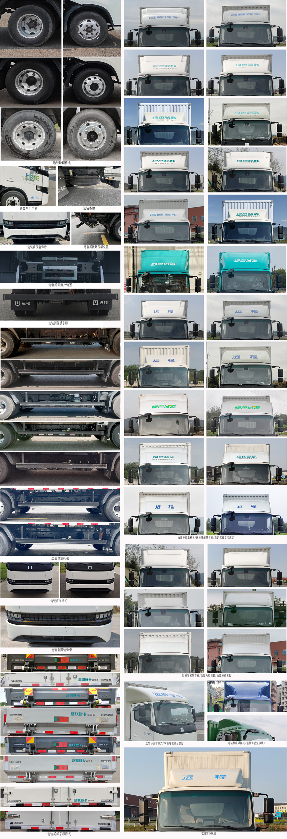 遠程牌JGL5041XXYBEVGR1純電動廂式運輸車公告圖片