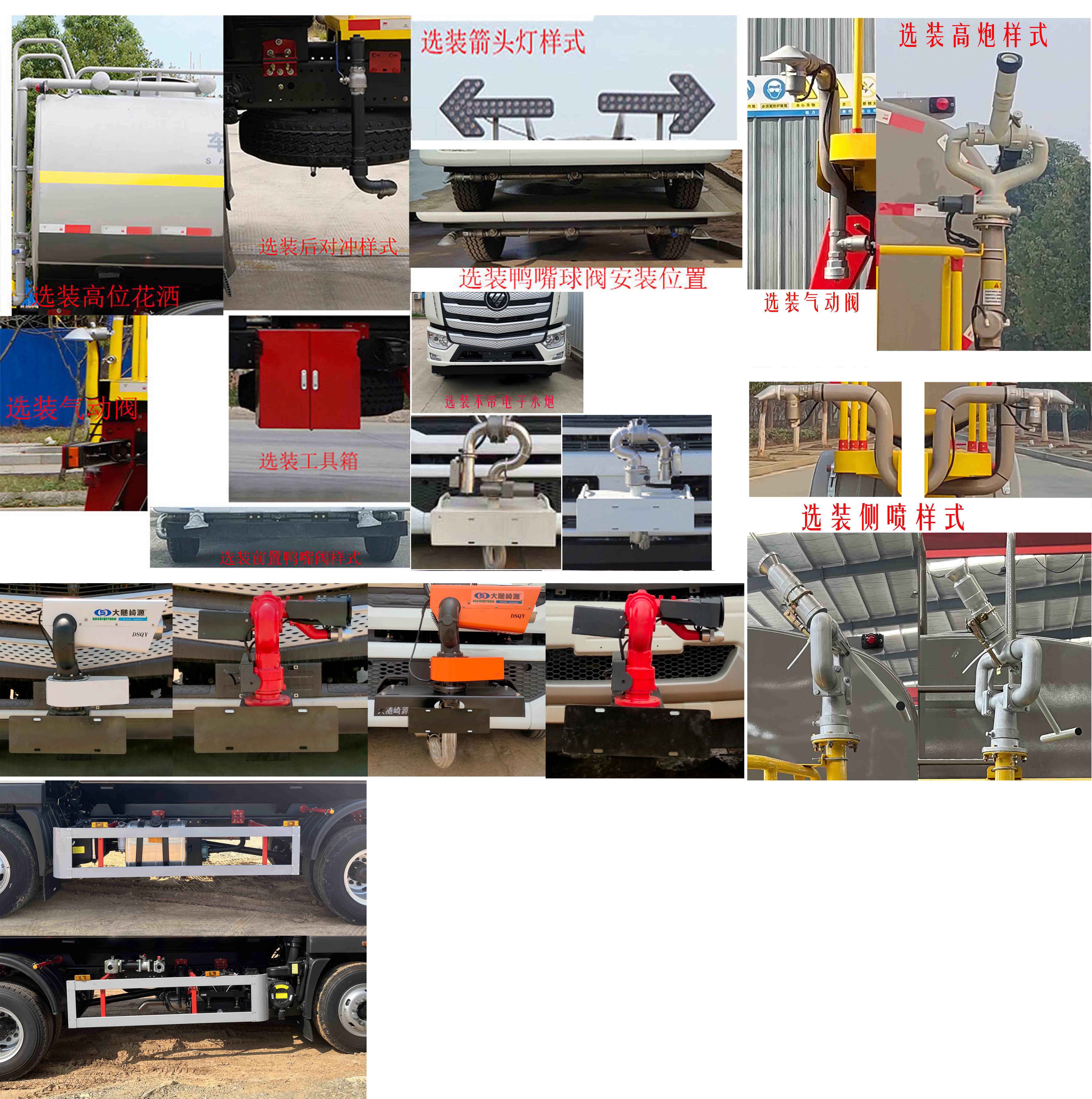 凱力風牌KLF5182GPSB6綠化噴灑車公告圖片