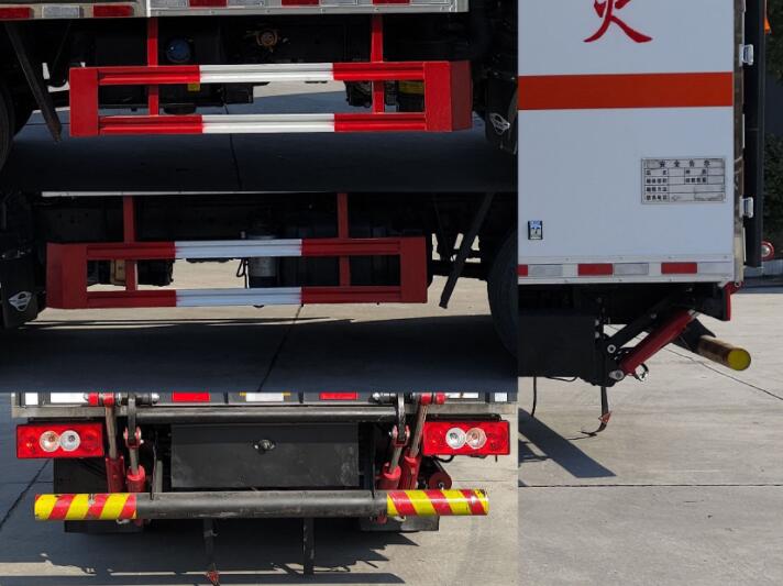 程力威牌CLW5041XRQBFB易燃?xì)怏w廂式運輸車公告圖片