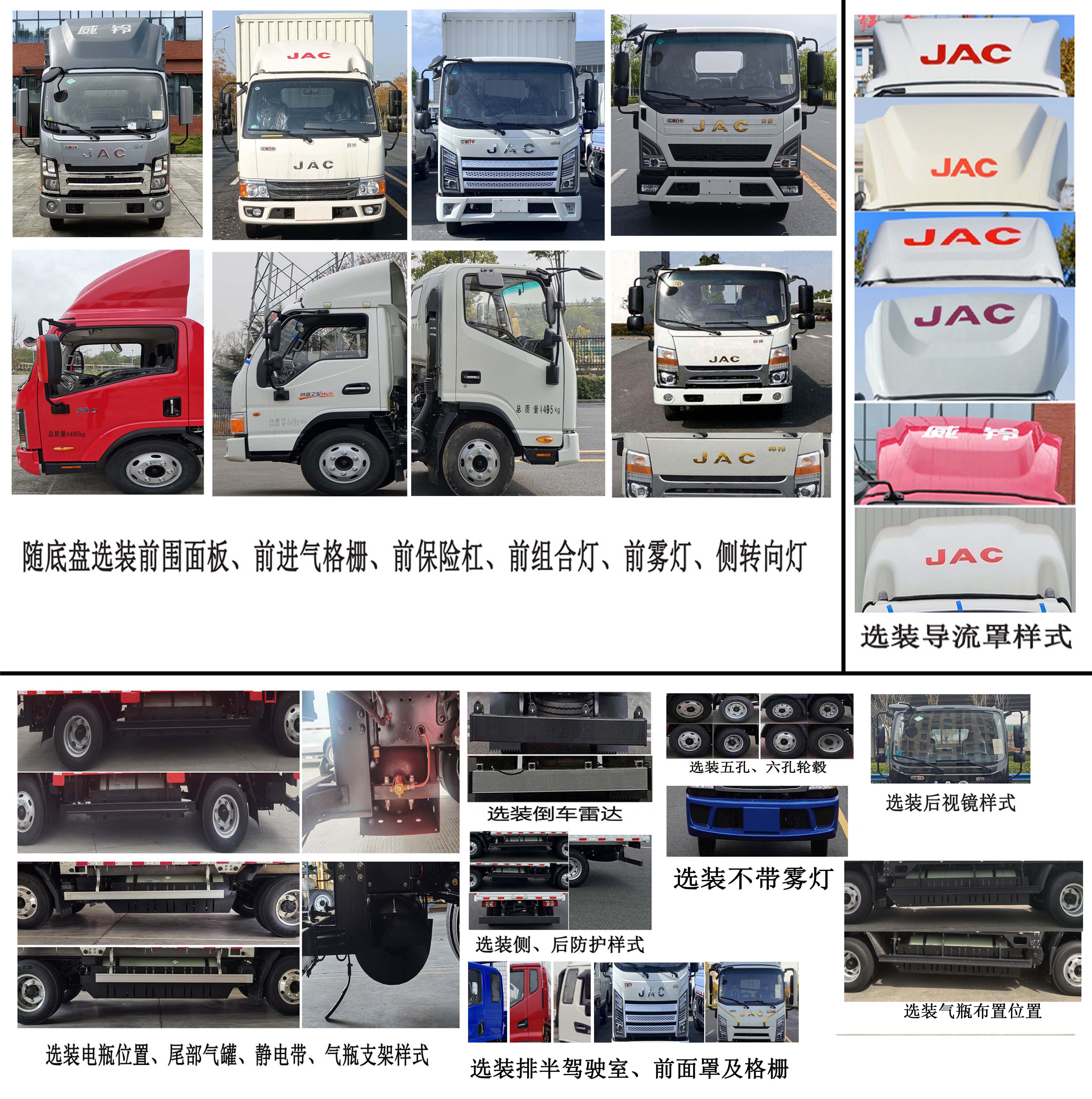 江淮牌HFC5045XXYP32N3C7NS廂式運輸車公告圖片