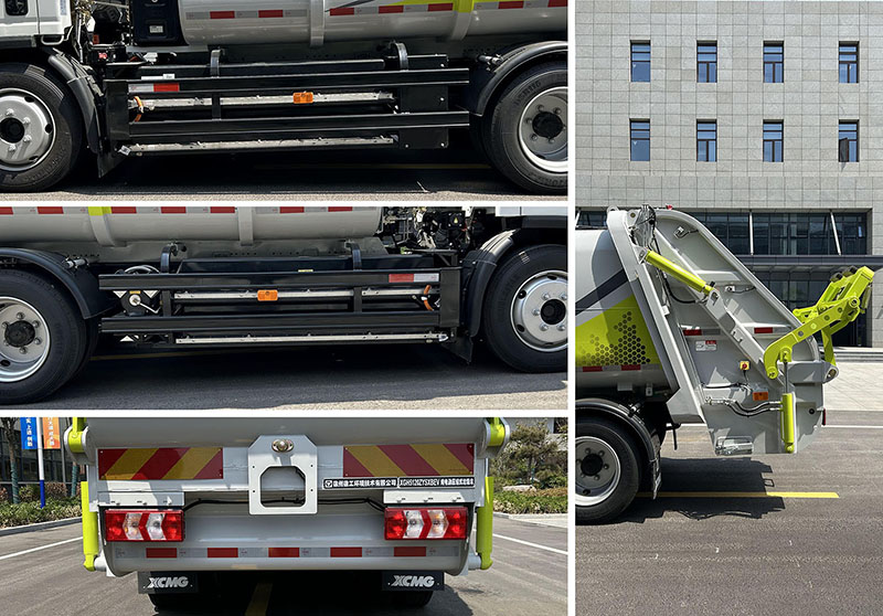 徐工牌XGH5122ZYSXBEV純電動(dòng)壓縮式垃圾車(chē)公告圖片