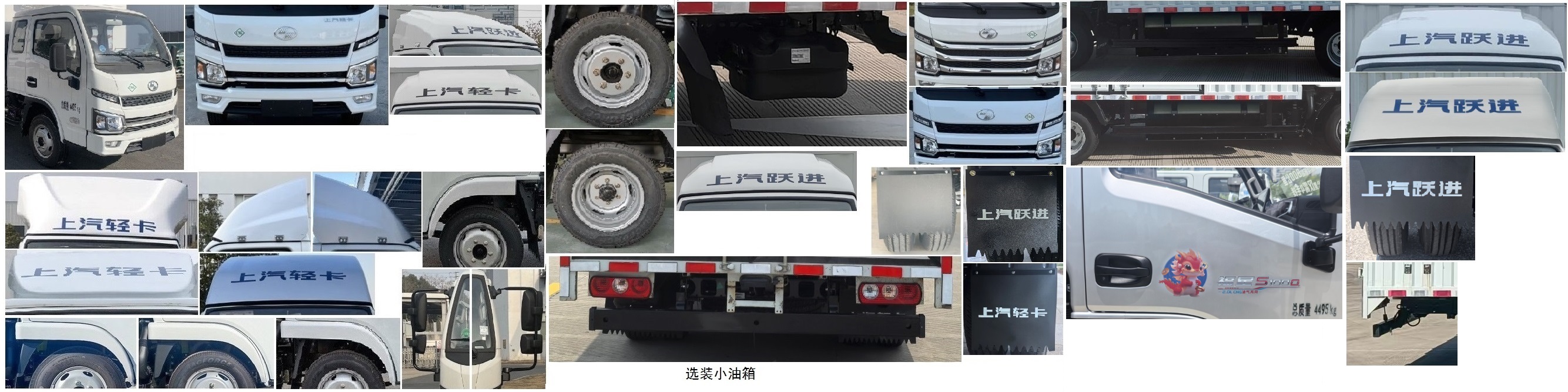 躍進(jìn)牌SH5043XXYPFCCNZ1廂式運(yùn)輸車公告圖片