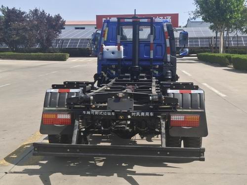 時(shí)風(fēng)牌SSF5046ZXXDJ43SX車廂可卸式垃圾車公告圖片