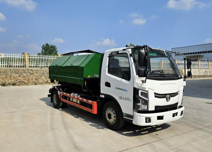 帝王環(huán)衛(wèi)牌HDW5042ZXXFDPHEV插電式混合動力車廂可卸式垃圾車公告圖片