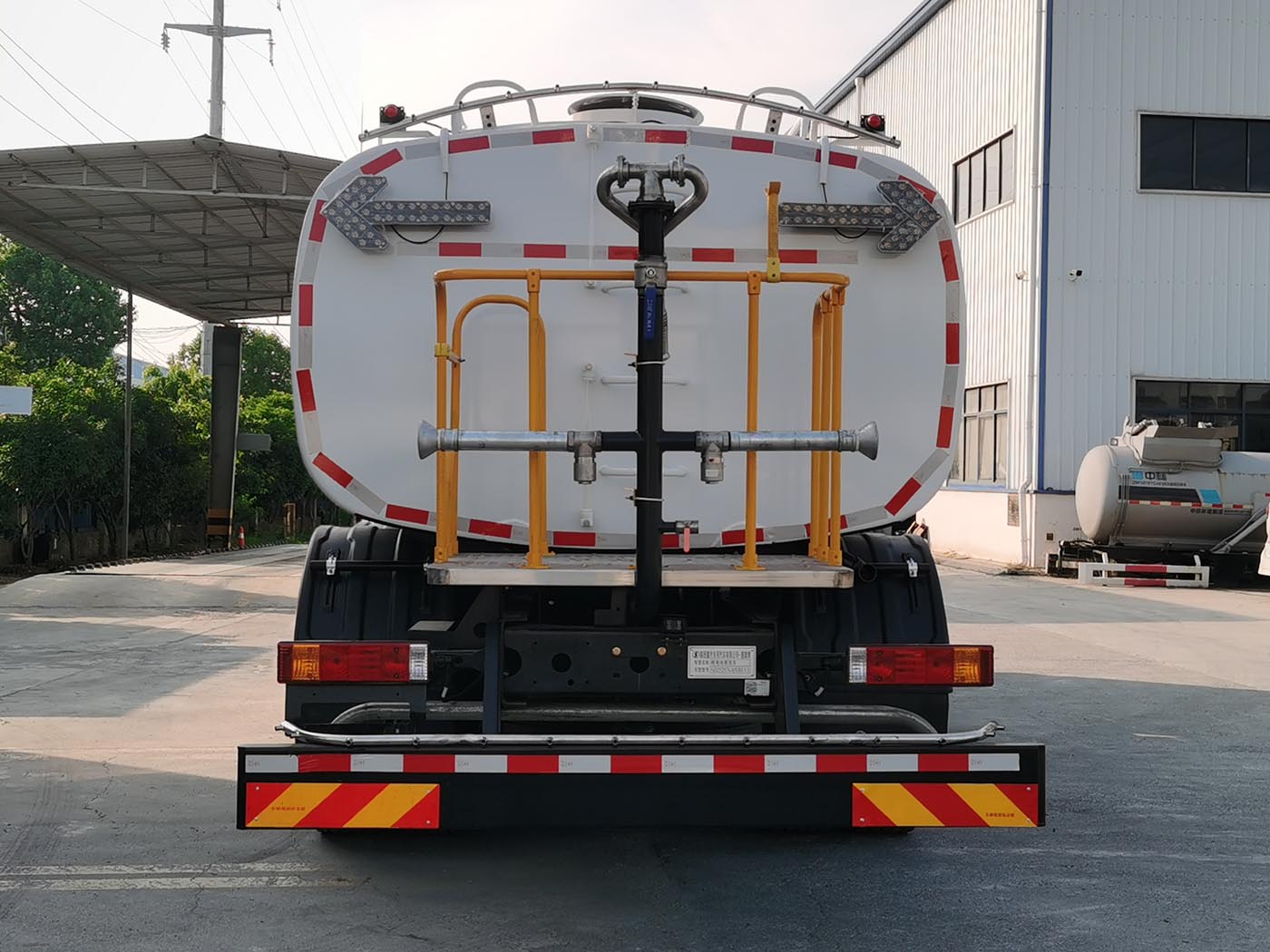 德尊牌SZZ5257GQXBEV1純電動清洗車公告圖片