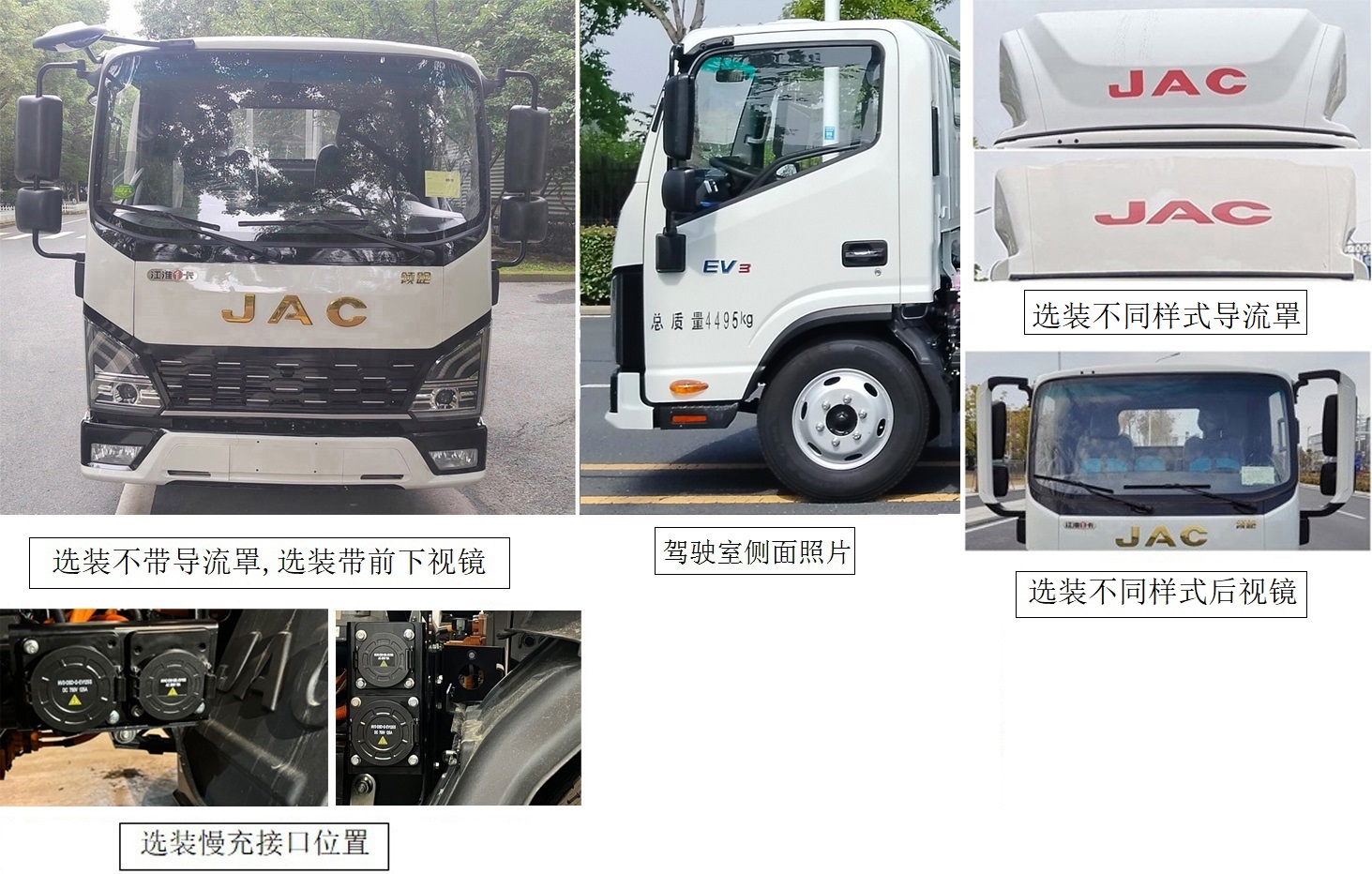 江淮牌HFC5041XXYEV1Q純電動廂式運輸車公告圖片