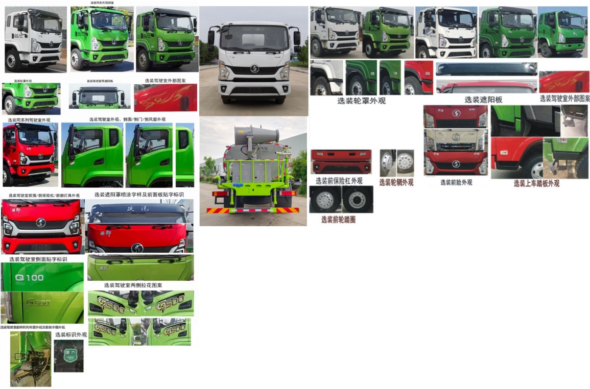 元年牌XSH5165GPSSX6綠化噴灑車公告圖片