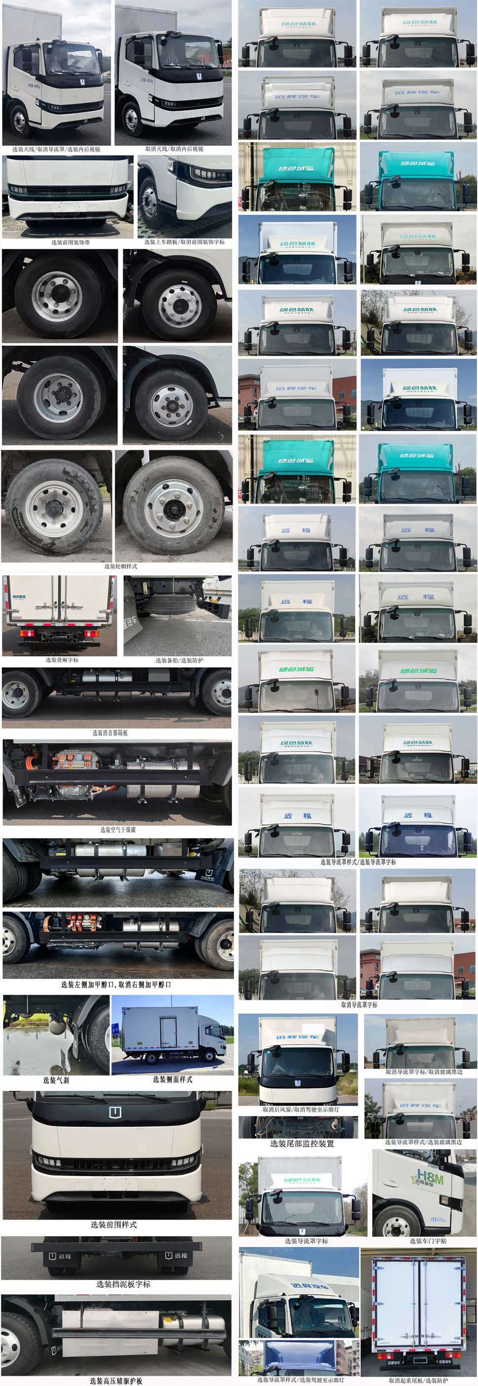 遠(yuǎn)程牌HGH5048XBWSHEVGMR1甲醇插電式增程混合動力保溫車公告圖片