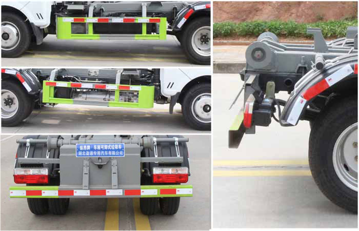 縱昂牌CLT5044ZXXEQ6車廂可卸式垃圾車公告圖片