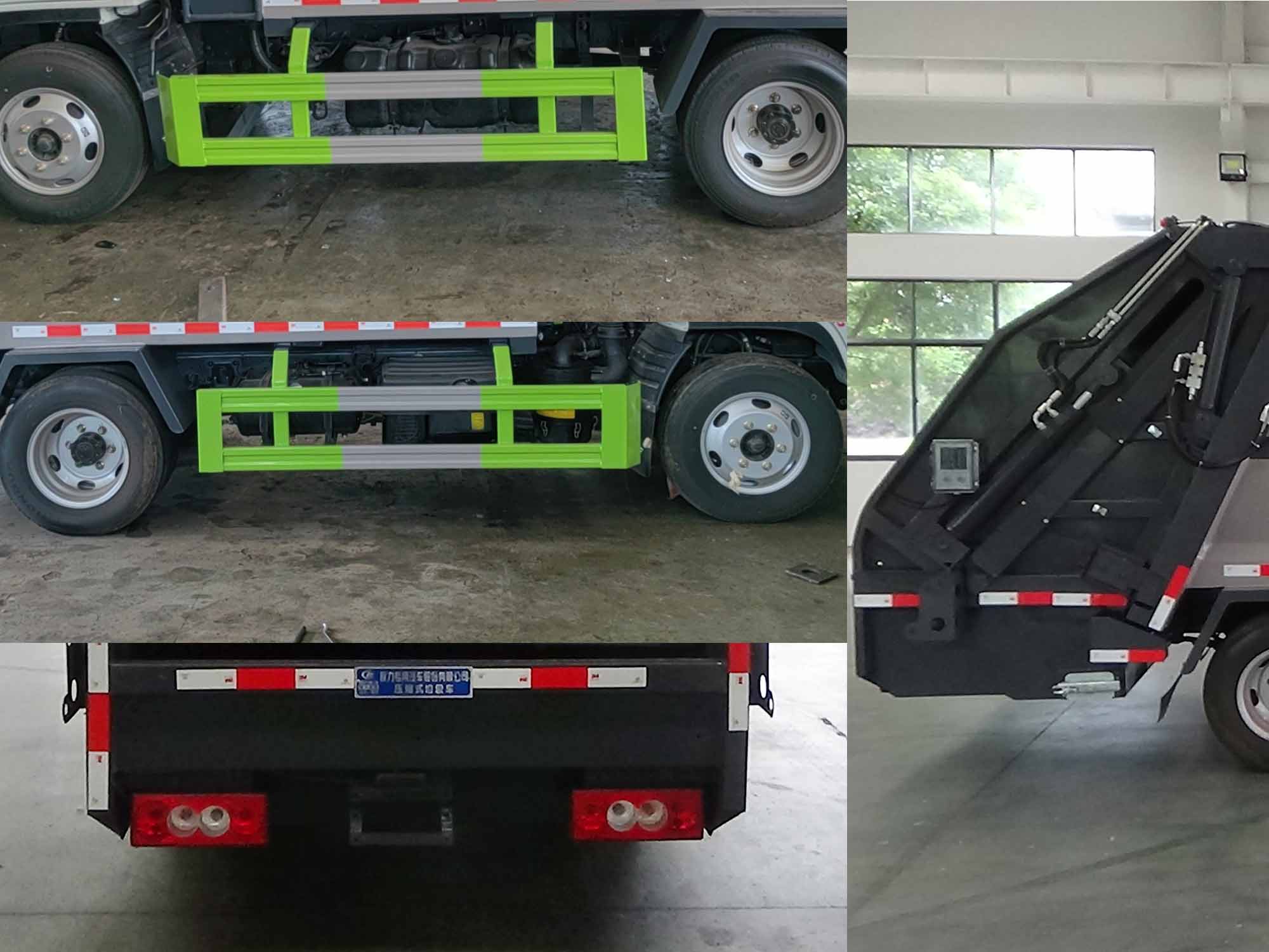 程力威牌CLW5040ZYSBYL壓縮式垃圾車公告圖片