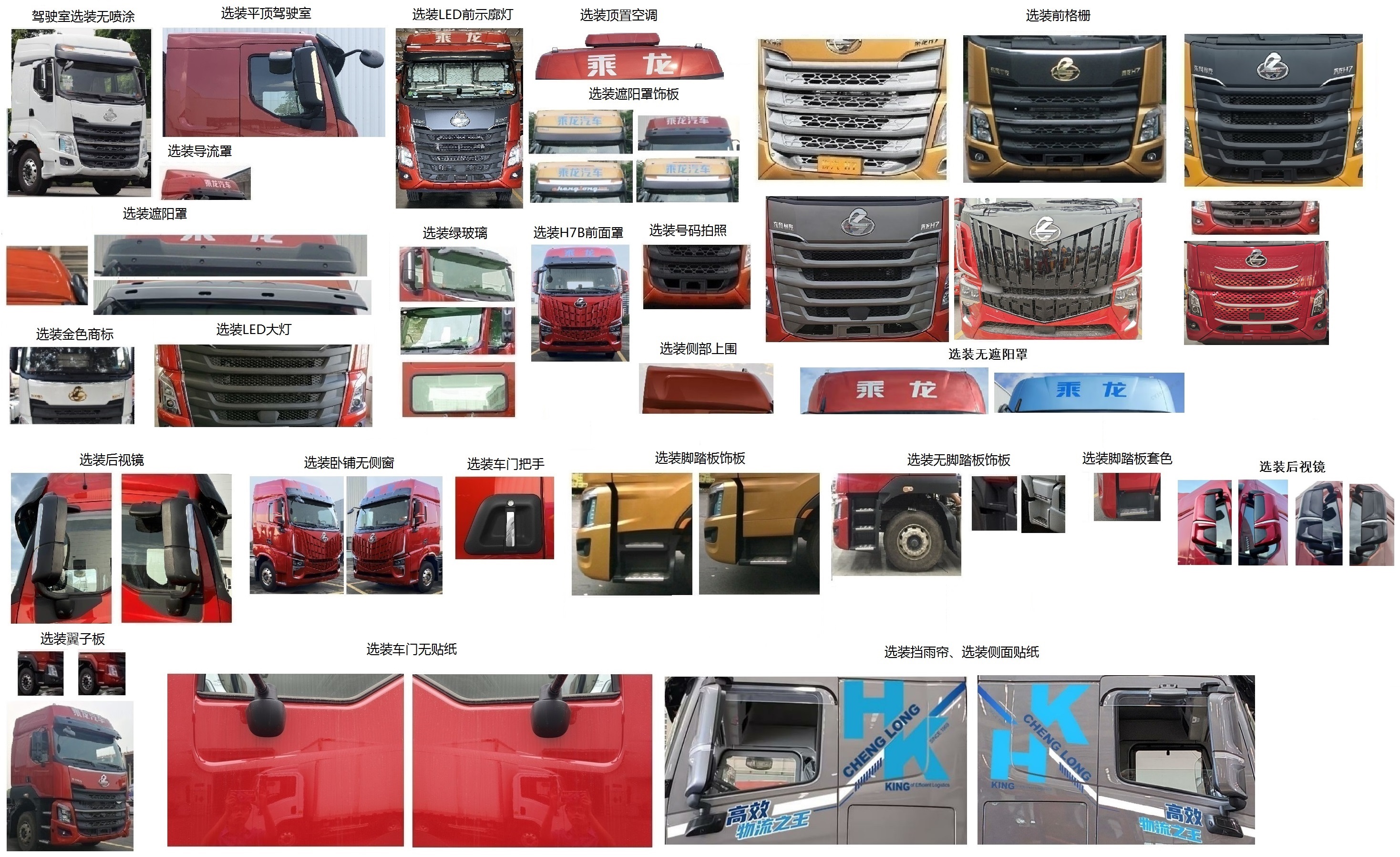 乘龍牌LZ5321XXYH7FM1廂式運(yùn)輸車公告圖片