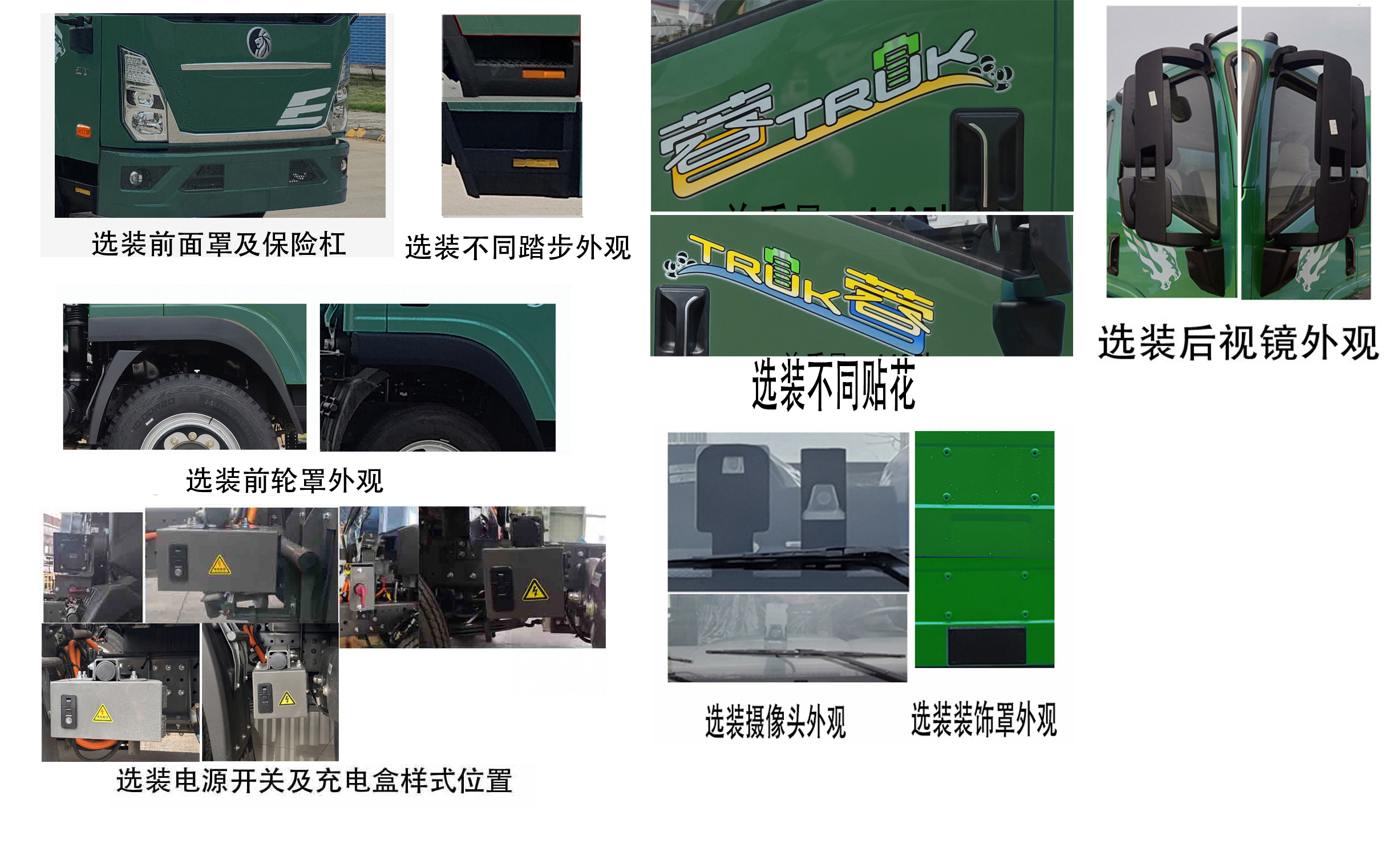 王牌牌CDW5041ZKYH331DZHBEV純電動車廂可卸式郵政車公告圖片