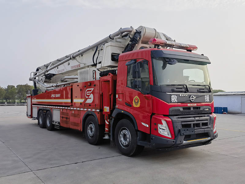 三一牌SYM5440JXFJP62舉高噴射消防車