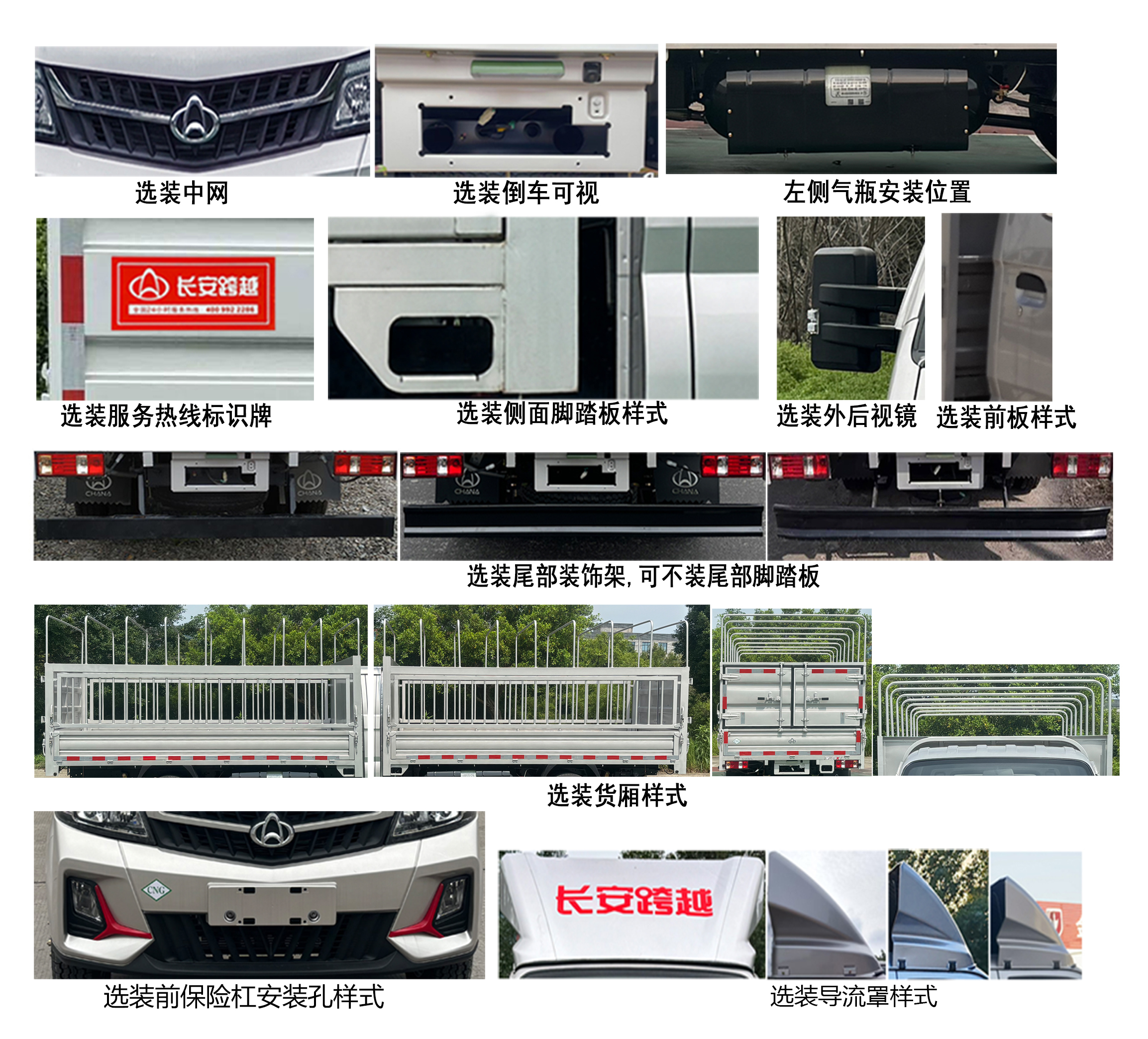 長(zhǎng)安牌CKS5032CCYX7RD6B2NG倉(cāng)柵式運(yùn)輸車公告圖片