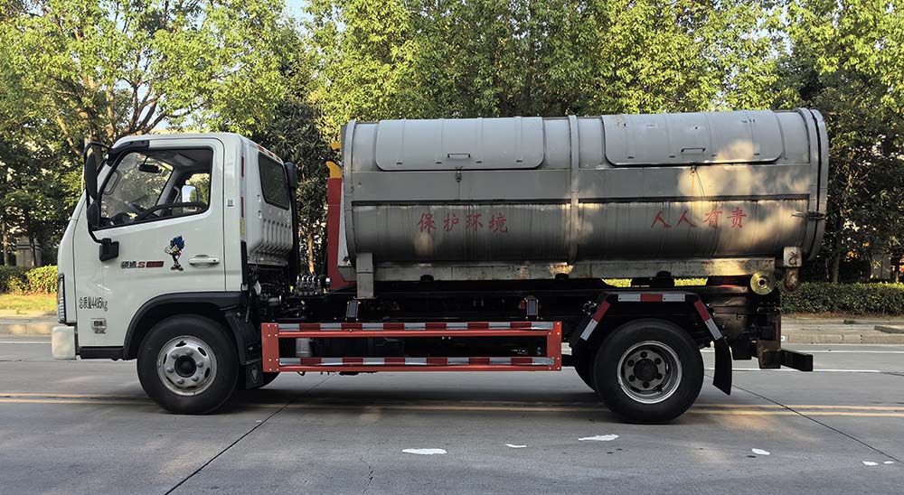 斯太隆牌HZH5040ZXXB6車(chē)廂可卸式垃圾車(chē)公告圖片