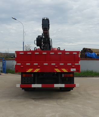 柳工牌CLG5180JSQDFHS隨車起重運(yùn)輸車公告圖片