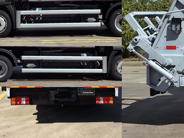 東岳牌ZTQ5121ZYSZ7K38BEV純電動壓縮式垃圾車公告圖片