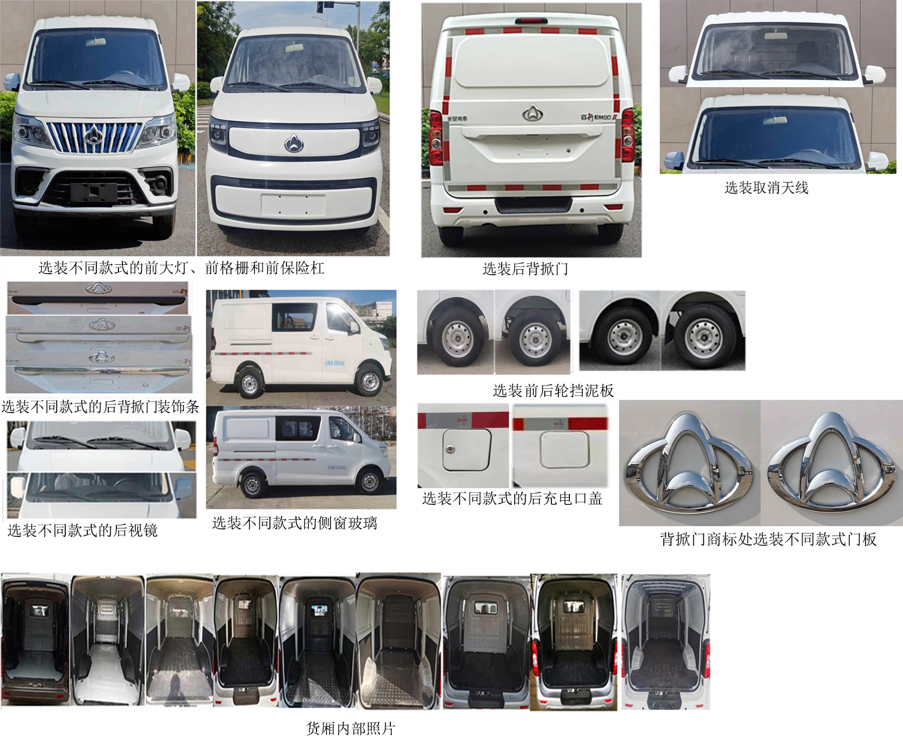 長(zhǎng)安牌SC5031XXYABKBEV純電動(dòng)廂式運(yùn)輸車公告圖片