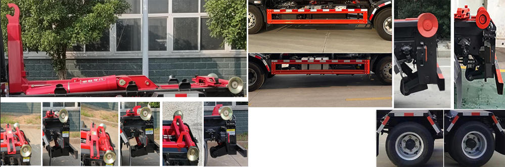 斯太隆牌HZH5040ZXXFDPHEV插電式混合動力車廂可卸式垃圾車公告圖片