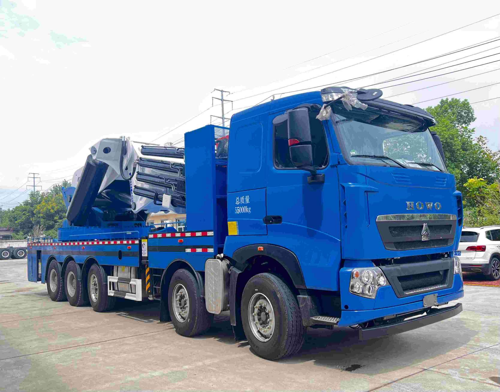 元星龍牌YXL5550JQZ汽車起重機(jī)