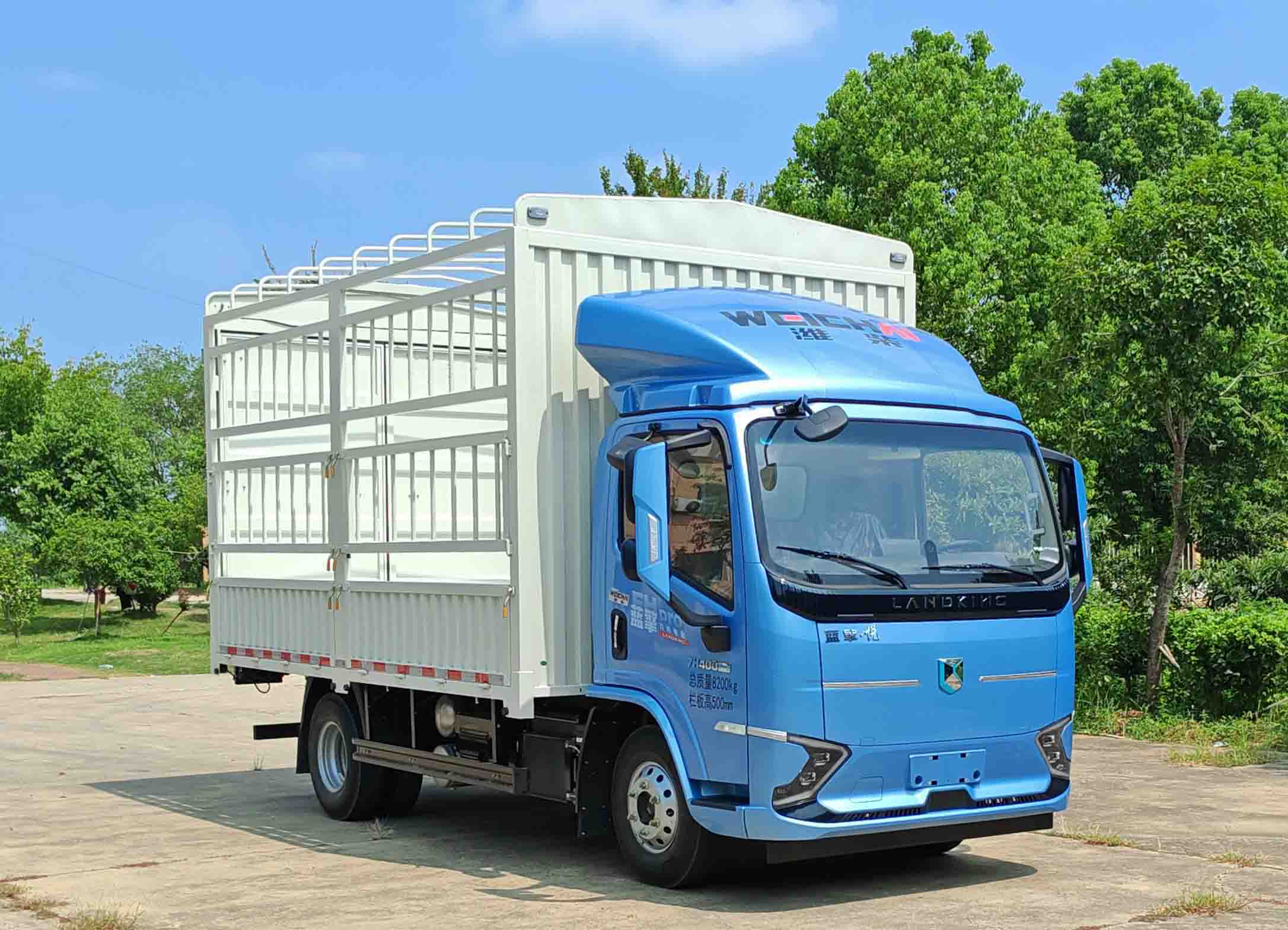 YTQ5082CCYKFEV341-LQ型純電動(dòng)倉柵式運(yùn)輸車圖片