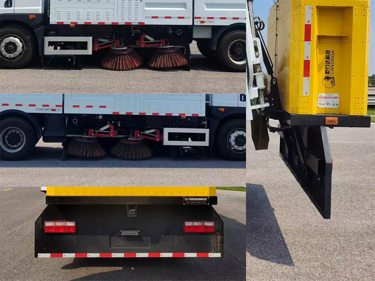 中植汽車牌CDL5180TSLDFBEV純電動(dòng)掃路車公告圖片