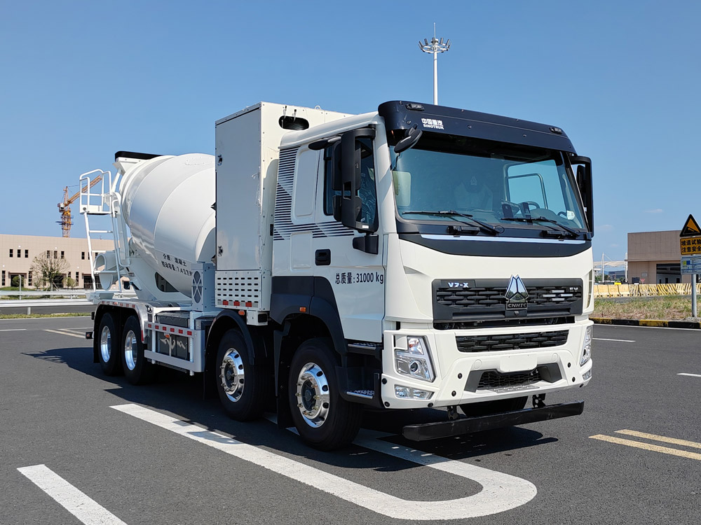 ZZ5312GJBV3567Z1FCEV型燃料電池混凝土攪拌運(yùn)輸車圖片