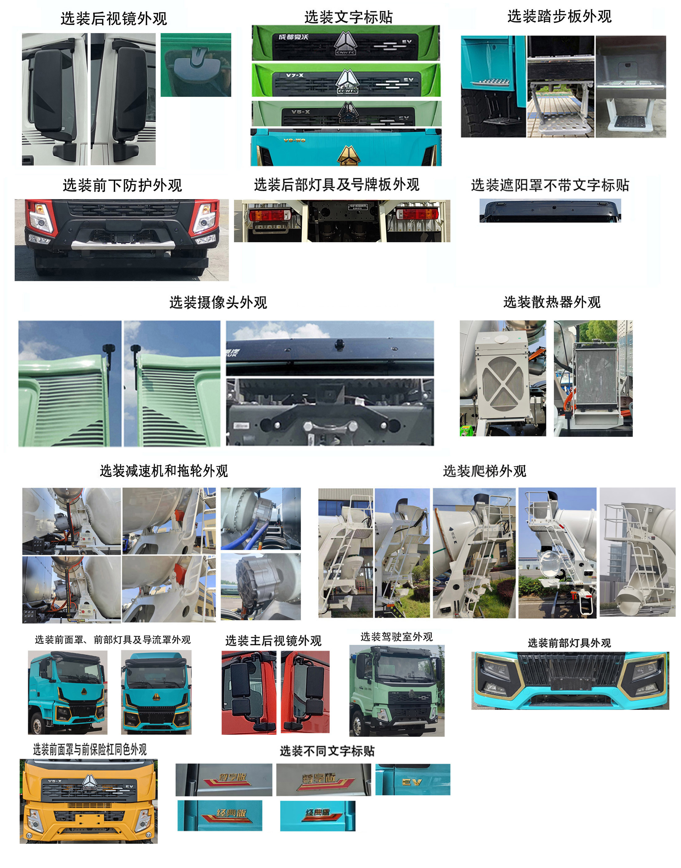 豪沃牌ZZ5312GJBV3567Z1FCEV燃料電池混凝土攪拌運(yùn)輸車(chē)公告圖片