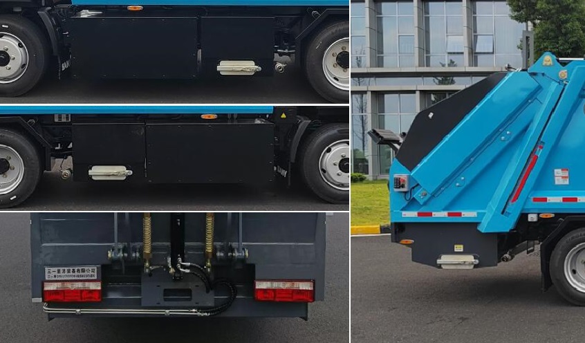 三一牌SYR5121ZYSSYCBEV純電動壓縮式垃圾車公告圖片