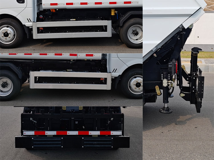 中植汽車牌CDL5040ZZZDFBEV純電動自裝卸式垃圾車公告圖片