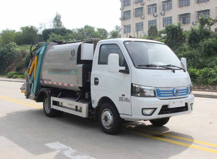 縱昂牌CLT5040ZYSEQBEV純電動壓縮式垃圾車