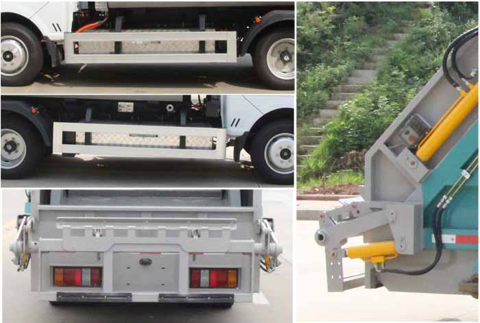 縱昂牌CLT5040ZYSEQBEV純電動壓縮式垃圾車公告圖片