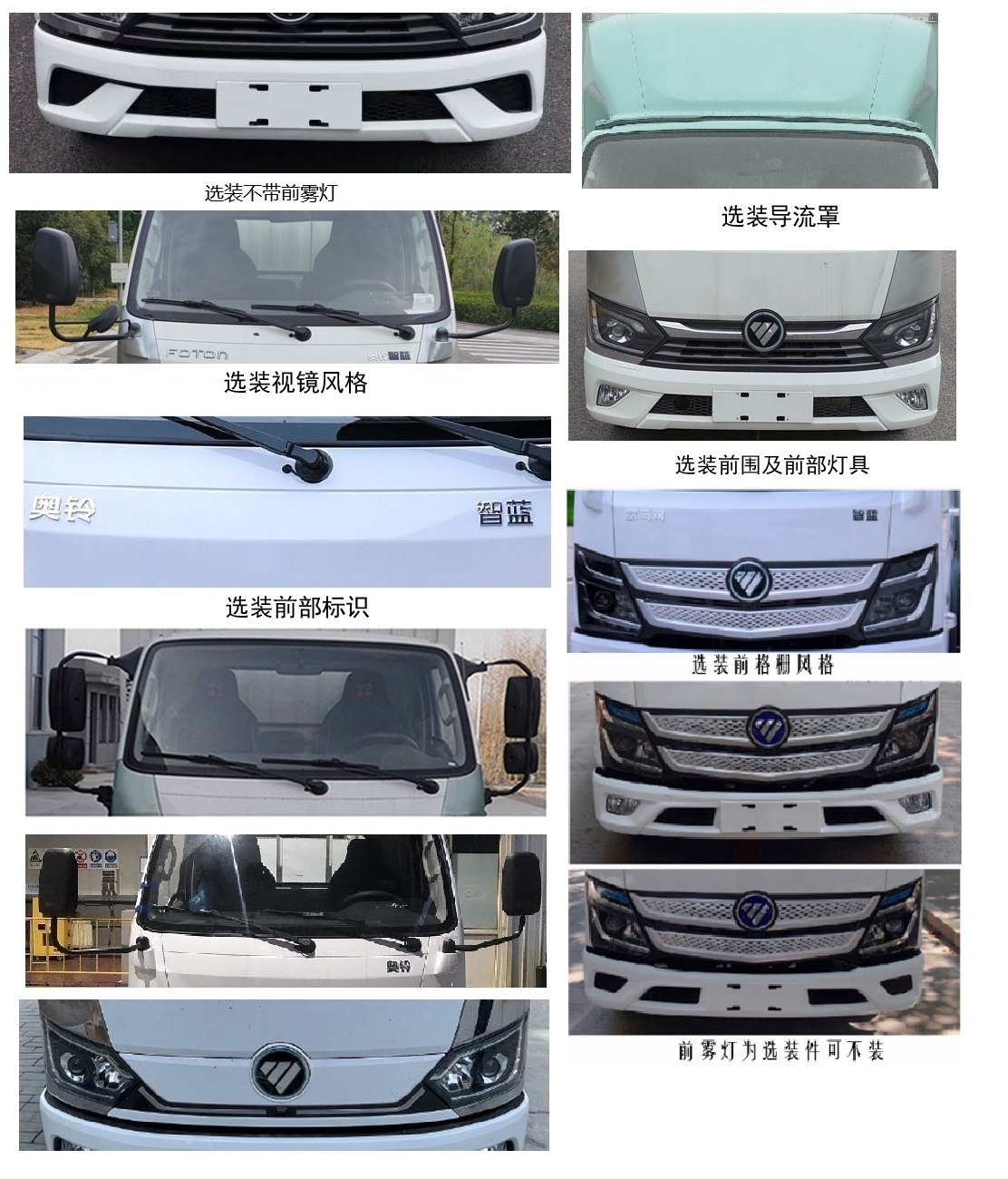 福田牌BJ5045XLCEV56純電動冷藏車公告圖片