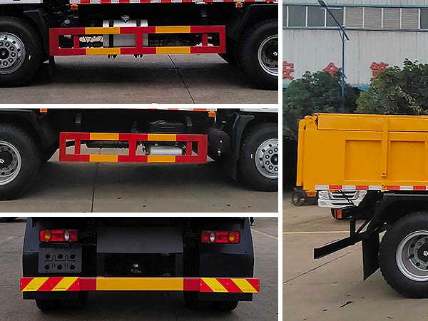 程力威牌CLW5160ZLJCDP自卸式垃圾車公告圖片