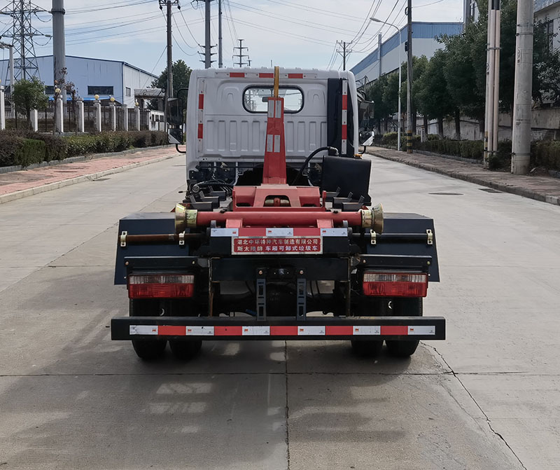 斯太隆牌HZH5045ZXXE6車廂可卸式垃圾車公告圖片