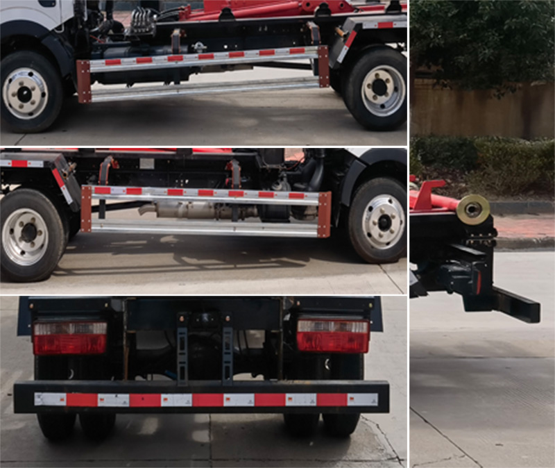 斯太隆牌HZH5045ZXXE6車廂可卸式垃圾車公告圖片