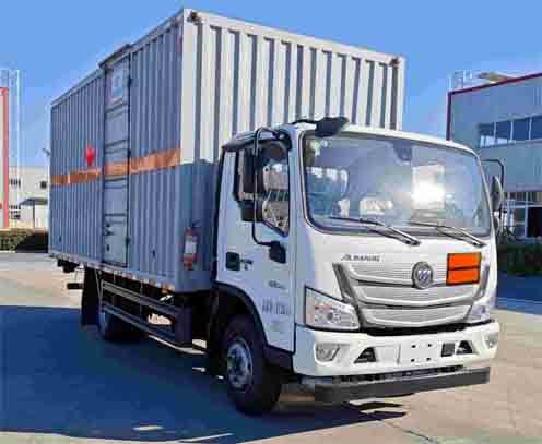 襄鑫鼎牌XDV5122XRQBJ6易燃?xì)怏w廂式運(yùn)輸車