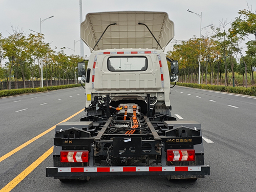 江淮牌HFC5042ZKXEV11純電動(dòng)車廂可卸式汽車公告圖片