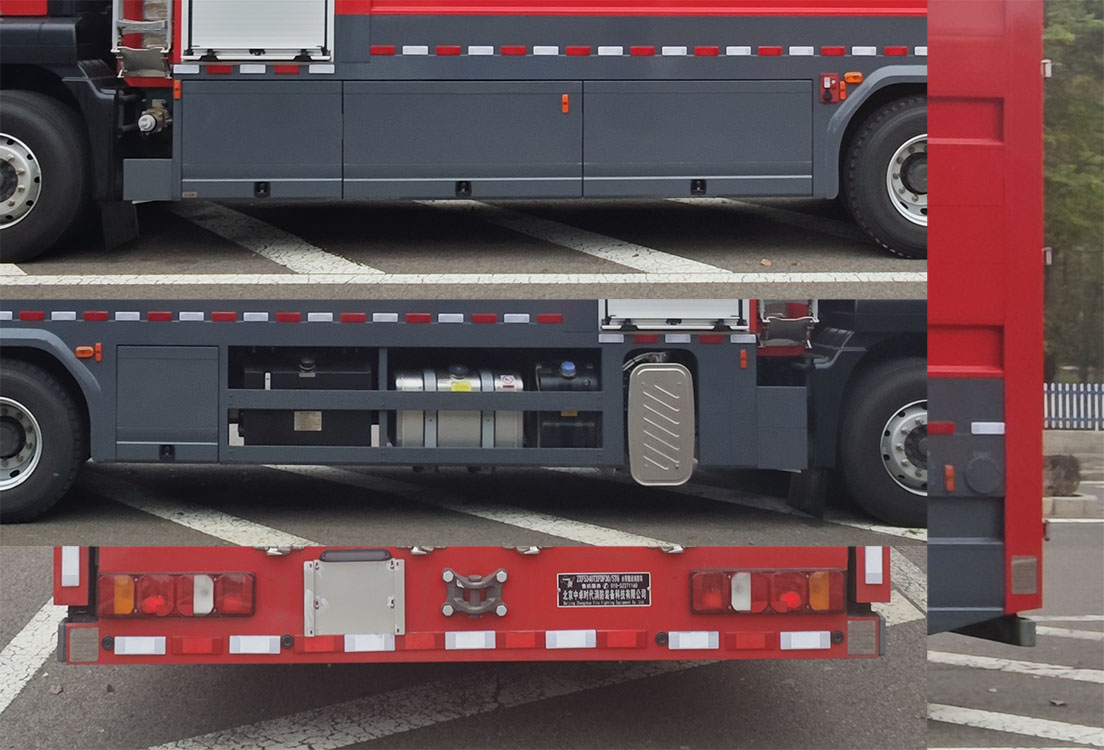 中卓時代牌ZXF5340TXFDF30/ST6水帶敷設消防車公告圖片