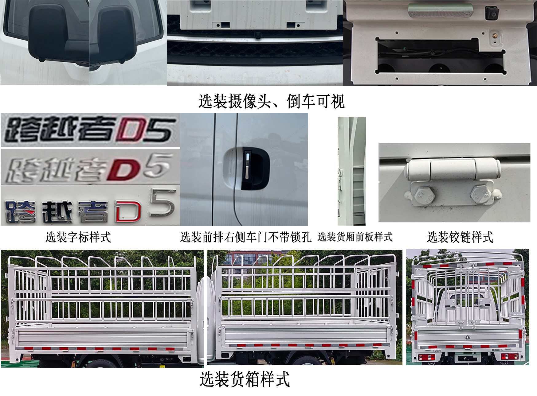 長安牌CKS5032CCYD5FS6B1倉柵式運輸車公告圖片