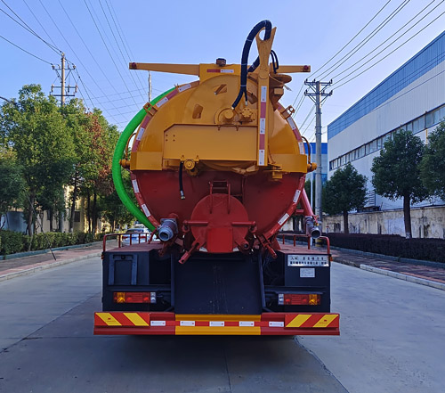 九州牌SYC5185GQWSQ6清洗吸污車(chē)公告圖片