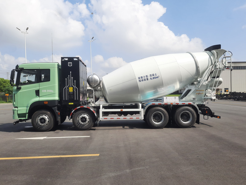 遠(yuǎn)程牌HN5310GJBH45C5BEVY換電式純電動(dòng)混凝土攪拌運(yùn)輸車公告圖片