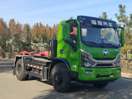 福田牌BJ5164ZXXEV2纯电动车厢可卸式垃圾车
